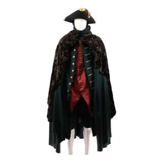 The Great Velementov’s Douglas Hodge Tricorn, Military Coat, Cape, Waistcoat & Breeches | VIP Fan Auctions