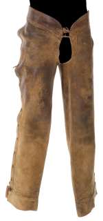 Lot 957 - Clint Eastwood "Rowdy Yates" Western chaps from Rawhide.
