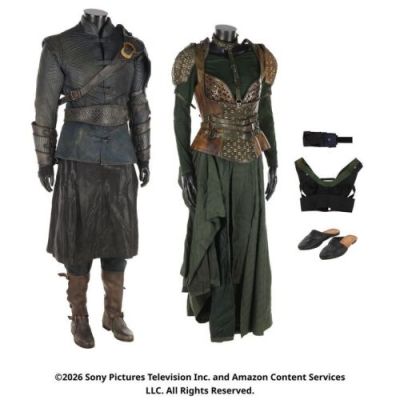 Wheel of Time, the (T.V. Series, 2021-2023) | Lot  219. Alanna Mosvani and Maksim’s Two Rivers Battle Costumes | Propstore