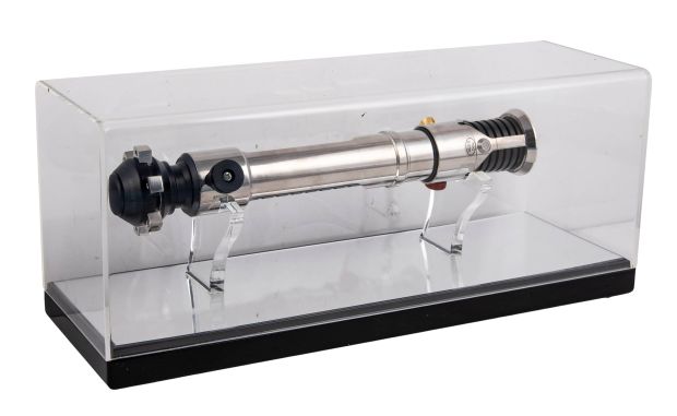 Star Wars Episode I: The Phantom Menace Obi-Wan Kenobi Replica Lightsaber - 11" - Master Replicas COA | Goldin