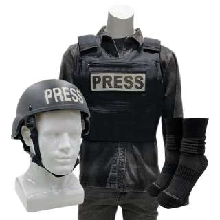 Civil War Joel Screen Worn Stunt Double Vest, Button-Up Shirt, T-Shirt, Pants, Tactical Helmet & Socks Ch 1 | VIP Fan Auctions