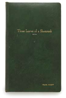 A Frank S. Nugent personally-owned bound script from "The Rising of the Moon" | Bonhams