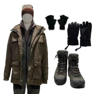 Snowpiercer Javier De La Torre (Played By Roberto Urbina) Screen Worn Parka, Pullover Hoodie, Onesie, Gloves, Fingerless Gloves, Toque & Lace-Up Boots Ep 408-410 | VIP Fan Auctions