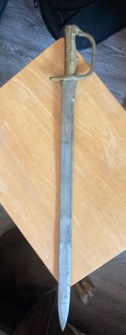 2000 THE PATRIOT MOVIE SCREEN USED PROP BAYONET SWORD W/COA MEL GIBSON FILM | eBay US (Buy It Now)