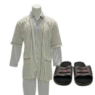 Everything Everywhere All at Once Gong Gong (James Hong) Screen Worn Robe, Button-Up Shirt, Pants & Sandals Ch 1 Sc 8-12, 92 | VIP Fan Auctions