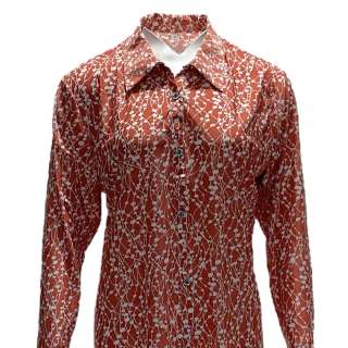 Everything Everywhere All at Once Evelyn Wang (Michelle Yeoh) Screen Worn Photo Still Button-Up Shirt | VIP Fan Auctions