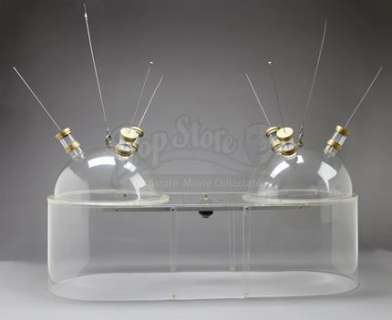 Get Smart, Again! (1989) | Cone Of Silence Connecting Acrylic Head Domes | Propstore