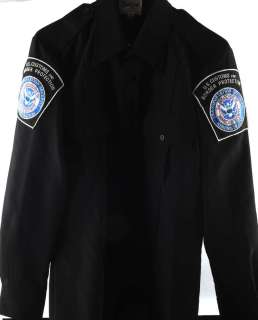 James Bond 007 Casino Royale (2006) Black Airport Security Shirt, size Small with original badges… | Ewbank’s