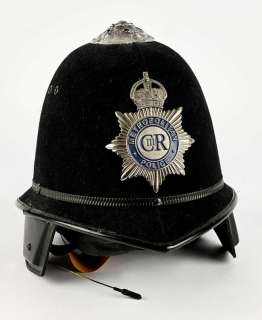 Lot 4219 - Children of Men (2006) Police helmet with inner and strap. 25cm x 32cm. Helmet from the 2006…