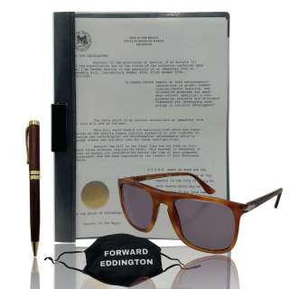 Eddington Ted Garcia (Pedro Pascal) Screen Used State Of New Mexico Binder, Pen, Sunglasses & Face Mask | VIP Fan Auctions