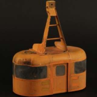 Joe 90 - Darota Clinic cable car filming miniature - Project 90