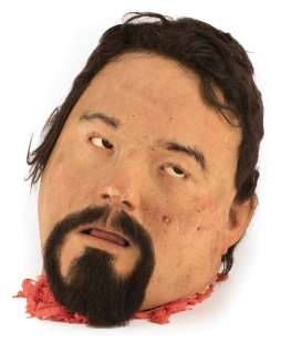 Lot 1531 - George A. Romero Land of the Dead collection of production ephemera and severed head prop.