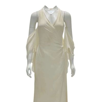 Blink Twice Sarah Screen Worn Sleeveless, Floor Length Formal Dress Ch 7 Sc 121-127 | VIP Fan Auctions
