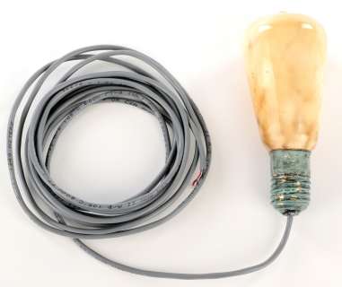 Dirk Gently‘s Holistic Detective Agency - Lot 31 - Samuel Barrett ‘Dirk Gently‘ Ever-Bulb hero prop from Dirk Gently‘s Holistic Detective Agency.