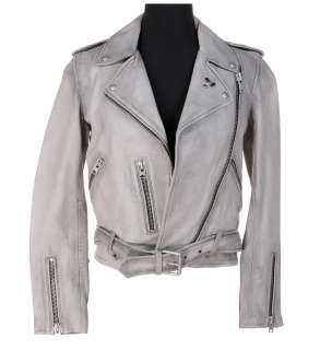 Dirk Gently’s Holistic Detective Agency | Hannah Marks ’Amanda Brotzman’ customized gray leather jacket from Dirk Gently’s... | Profiles in History