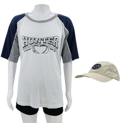 The Smashing Machine Mark Kerr (Dwayne Johnson) Screen Worn T-Shirt, MMA Shorts & Hat Ch Multiple Sc Multiple | VIP Fan Auctions