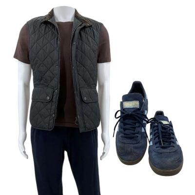 Play Dirty Stan Screen Worn Vest , Shirt, Pants, Socks & Sneakers Ch 2 Sc Multiple | VIP Fan Auctions