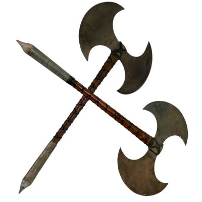 Mythic Quest lan Grimm (Rob Mac) Screen Used (2) Axes Ep 102 & 402 | VIP Fan Auctions