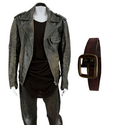 Lot 120: The Wrecking Crew Jonny Hale Screen Worn Jacket, Tank Top, Jeans & Belt Ch 3 Sc Multiple | VIP Fan Auctions