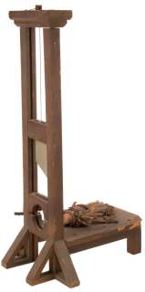 Lot 607 - Jimmy Workman ‘Pugsley‘ toy guillotine from The Addams Family.