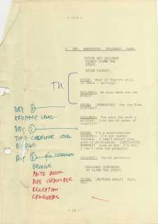 Resurrection Of The Daleks, 1984 A script | Bonhams