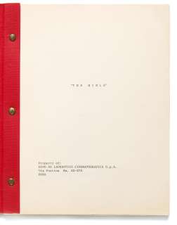 George C. Scott scripts for The Bible: In The Beginning... | Bonhams