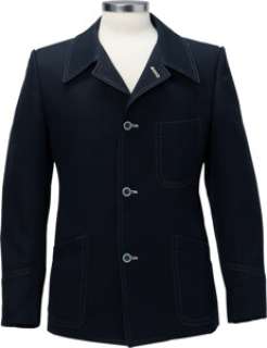 White House Plumbers (HBO® Original, 2023) Justin Theroux "G. Gordon Liddy" Navy Jacket From Episode 3: "Don‘t Drink The Whiskey At The Watergate".