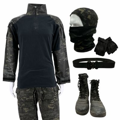 Lot 36: Onslaught The Butcher Screen Worn Stunt Shirt, Pants, Gloves, Belt, Balaclava & Boots Ch 3 Sc 31-61 | VIP Fan Auctions