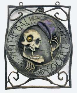 Corpse Bride (2005) - The Ball and Socket Lounge Prop Sign | Hanlin Auction Service
