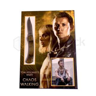 Chaos Walking (2021) Tom Holland’s Hero Knife Display | The Prop Block