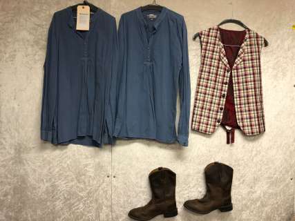 "Superhero Show" - Season 6 Ep. 8- #3 Hero - 1980s outfit - includes 2 shirts/vest & boots - *HOTSTO | Direct Liquidation