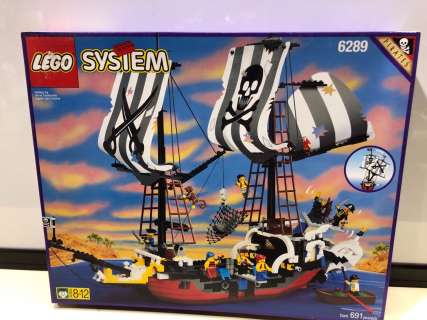 Lego System 6289 Pirates "Red Beard Runner" - 691 pcs. (NOS) | Direct Liquidation