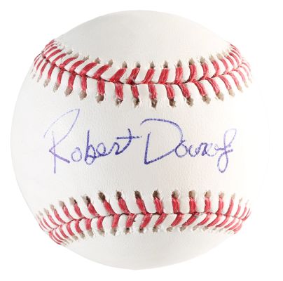 Robert Downey Jr. from Iron Man & The Avengers (SWAU) Signed Rawlings Official MLB Baseball
