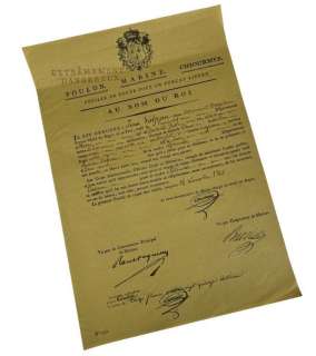 Les Misérables (2012) - Jean Valjean’s (Hugh Jackman) Travel Documents | Hanlin Auction Service