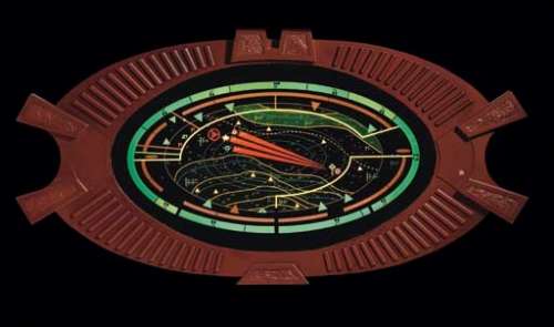 Star Trek: Deep Space Nine - Lot 412 - LARGE CARDASSIAN VIEWSCREEN