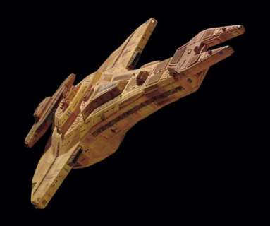 Star Trek: Deep Space Nine - Lot 708 - CARDASSIAN CRUISER SHIP MODEL