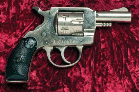 Lot 856 - James Cagney‘s personal engraved .32 caliber pistol.