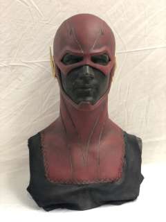 Lot 98 - "The Flash" TV Series - Original screen-worn Season 1-3 Barry Allen (The Flash) Hero cowl/mask by Bi
