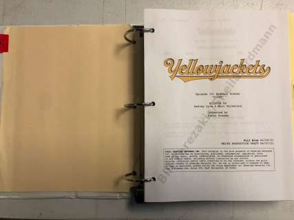 "Yellowjackets" TV Series 2021 Episodes 101-104 Original Scripts | Direct Liquidation