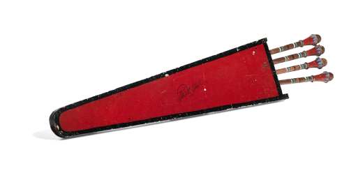 A spear set from The Ten Commandments signed by Charlton Heston | Bonhams