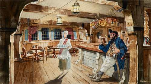 A Robert Ayres scene study for Blackbeard’s Ghost | Bonhams