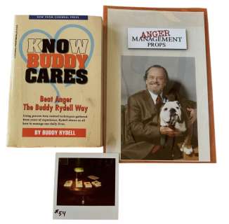 Lot 9 - Anger Management (2003) - Jack Nicholson Book, Hero book Photo and Continuity Photo