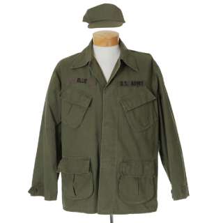 Forrest Gump "Bubba" Army Fatigue Jacket & Cap | GWS Auctions