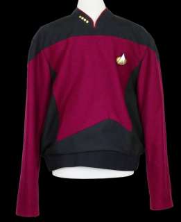 Star Trek: The Next Generation Starfleet Jacket W/COA | GWS Auctions
