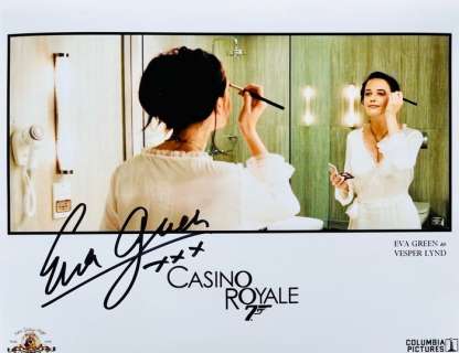 James Bond 007: Casino Royale - Autograph Eva Green, signed with COA | Catawiki