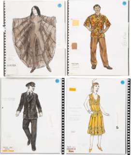 Kiss of the Spider Woman/Show Boat Costume Sketches By Florence Klotz (4). | Heritage