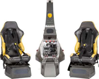 Owlship Custom Manufactured Ship Console, Parts, and Bucket Seats from Watchmen, Episode 1: ... | Heritage