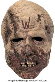 Group of (5) Background Walker Masks from The Walking Dead Franchise (AMC 2010-Present). | Heritage