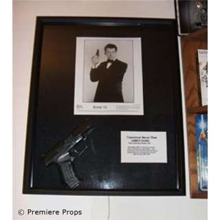 TOMORROW NEVER DIES James Bond’s Framed Walther P99 MOVIE PROPS | Premiere Props