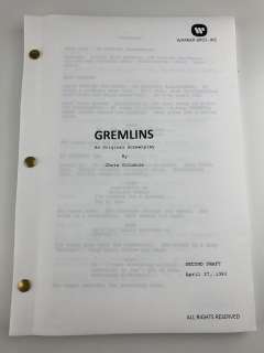 Gremlins (1984) | Gremlins (1984) - Zach Galligan and Phoebe Cates - Warner Bros. | Catawiki